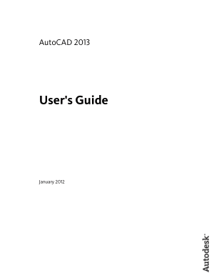 AutoCAD 2013 User Guide