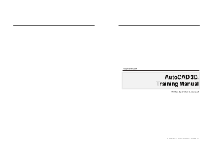 AutoCAD 3D Training Manual