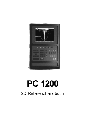 Cybelec PC 1200 2D Referenzhandbuch
