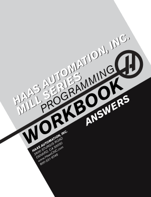 Haas Mill Programming Workbook Answers