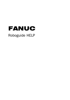 FANUC RoboGuide HELP