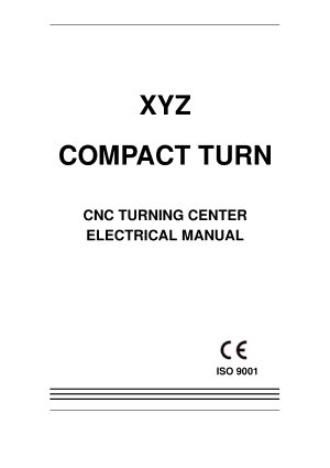 XYZ Compact Turn Electrical Manual