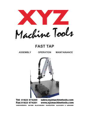 XYZ Fast Tap Manual 90 200