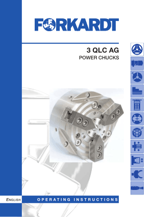 Forkardt 3 QLC AG Power Chuck Manual