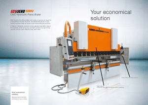 ERMAKSAN Ermak ECOBEND CNC Hydraulic Press Brake with CYBELEC DNC600S Technical Features