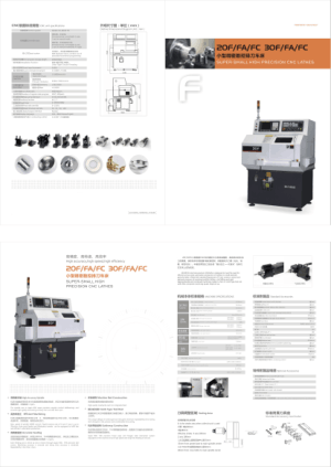 20F FA FC Super-Small High Precision CNC Lathe Specifications