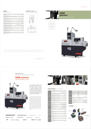 S16B CNC Automatic Lathe Machine Specifications