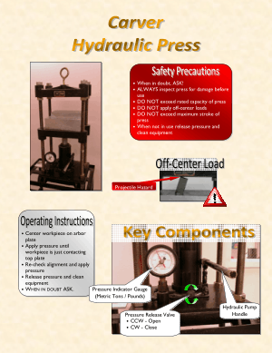 Carver Hydraulic Press