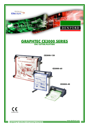 DENFORD Graphtec CE3000 Series CNC Cutter Plotters