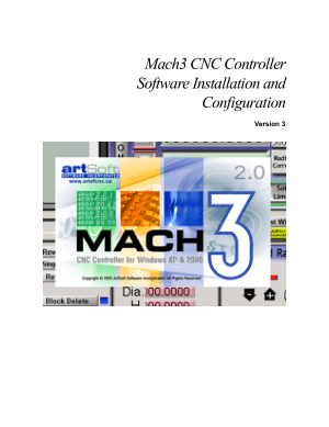 Mach3 CNC Controller Software Installation and Configuration