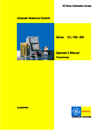 Fanuc Series 15i/150i-MA (Programming) Operators Manual B-63324EN/03