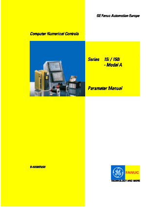 Fanuc Series 15i/150i-Model A Parameter Manual B-63330EN/03