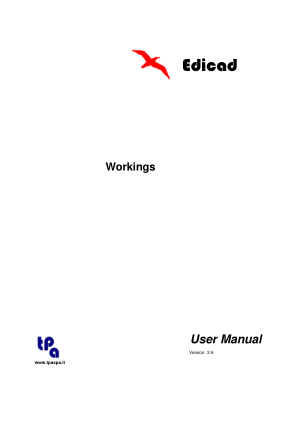 TPA – Manual edicad workings