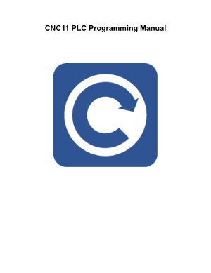 Centroid CNC11 PLC Programming Manual