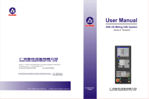 GSK25i CNC Milling Parameters Manual