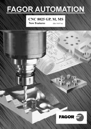 Fagor CNC 8025/8030M Operating Manual